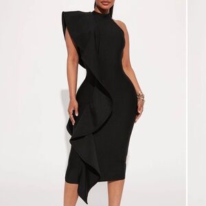 Raylin Bandage Midi Dress - Brand New